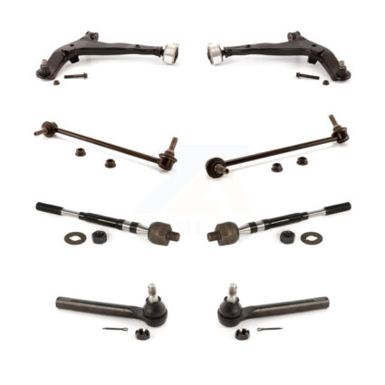 Front Control Arm And Ball Joint Tie Rod End Link Kit (8Pc) For 2003-2004 Nissan Murano KTR-100463