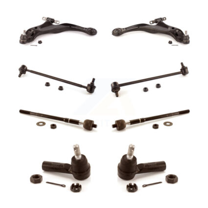 Front Control Arm Ball Joint Assembly Tie Rod End Link Kit (8Pc) For Toyota Solara Avalon KTR-100465
