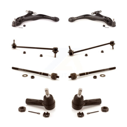 Front Control Arm And Ball Joint Tie Rod End Link Kit (8Pc) For 1998-2002 Toyota Sienna KTR-100466