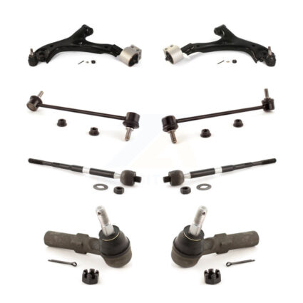 Front Control Arm Ball Joint Tie Rod End Link Kit (8Pc) For 08-09 Chevrolet Equinox 3.6L KTR-100468