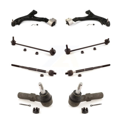Front Control Arm Ball Joint Tie Rod End Link Kit (8Pc) For Chevrolet Equinox Pontiac Vue KTR-100469