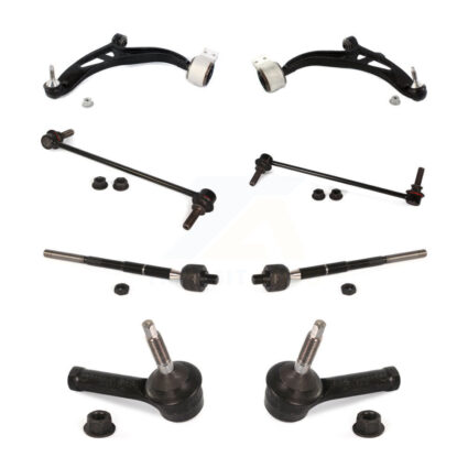 Front Control Arm Ball Joint Tie Rod End Link Kit (8Pc) For Ford Explorer Police Utility KTR-100472