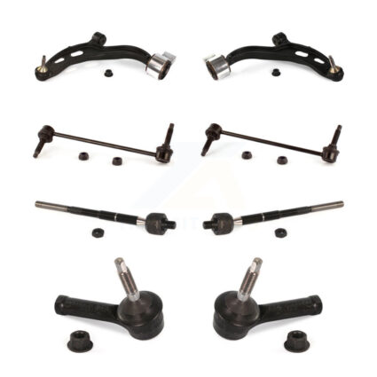 Front Arm Ball Joint Tie Rod End Link Kit (8Pc) For Ford Police Interceptor Sedan Lincoln KTR-100477