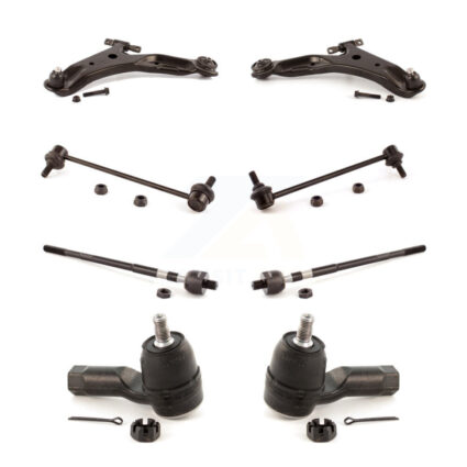 Front Control Arm & Ball Joint Tie Rod End Link Kit (8Pc) For 2001-2006 Hyundai Santa Fe KTR-100479