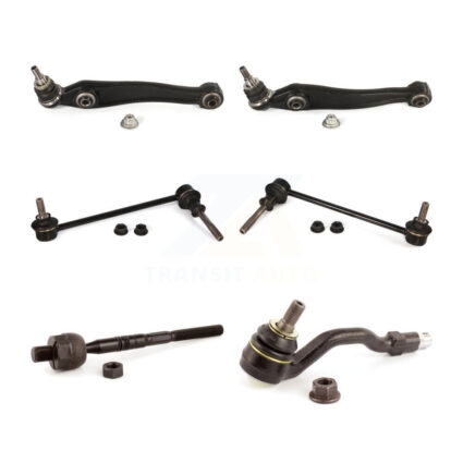 Front Control Arm Ball Joint Tie Rod End Link Kit (6Pc) For BMW X5 X6 With Adaptive Drive KTR-100491