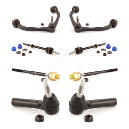 Front Control Arm Ball Joint Tie Rod End Link Kit For Dakota Dodge Ram Mitsubishi Raider KTR-100503