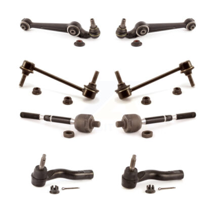 Front Control Arm Ball Joint Tie Rod End Link Kit (8Pc) For Ford Fusion Lincoln MKZ Milan KTR-100512