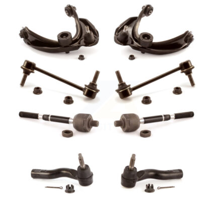 Front Control Arm Ball Joint Tie Rod End Link Kit (8Pc) For Ford Fusion Lincoln MKZ Milan KTR-100518