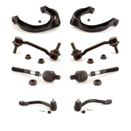 Front Control Arm Ball Joint Assembly Tie Rod End Link Kit (8Pc) For Hyundai Sonata Azera KTR-100520