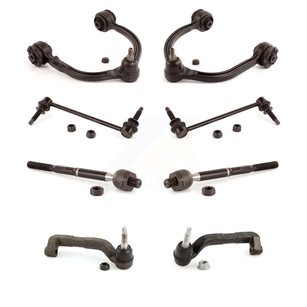 Front Control Arm & Ball Joint Tie Rod End Link Kit (8Pc) For Chrysler 300 Dodge Charger KTR-100521