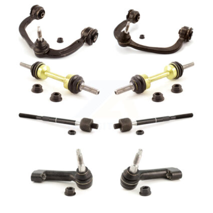 Front Control Arm Ball Joint Tie Rod End Link Kit (8Pc) For Ford F-150 Expedition Lincoln KTR-100525