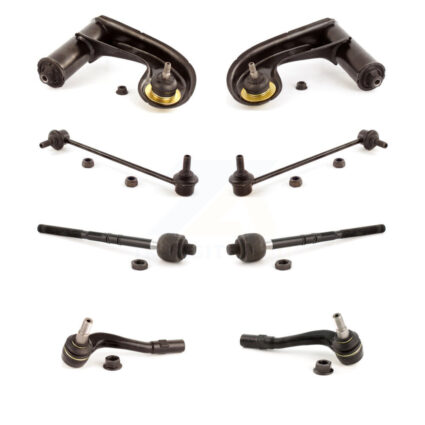 Front Control Arm Ball Joint Tie Rod End Link Kit (8Pc) For 2003 Mercedes-Benz CLK55 AMG KTR-100529