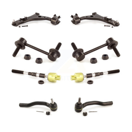 Front Control Arm And Ball Joint Tie Rod End Bar Link Kit (8Pc) For Ford Edge Lincoln MKX KTR-100547