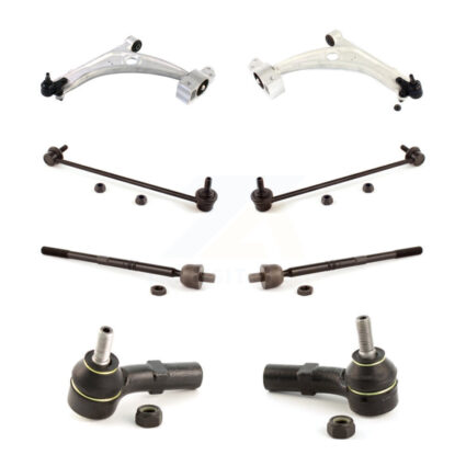 Front Control Arm Ball Joint Assembly Tie Rod End Link Kit (8Pc) For Volkswagen CC Tiguan KTR-100552