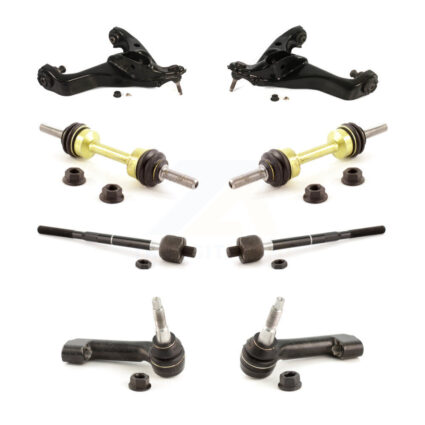 Front Control Arm Ball Joint Tie Rod End Link Kit (8Pc) For Ford F-150 Expedition Lincoln KTR-100561