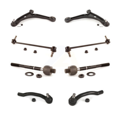 Front Control Arm And Ball Joint Tie Rod End Bar Link Kit (8Pc) For Honda Pilot Acura MDX KTR-100564