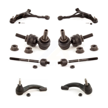 Front Control Arm Ball Joint Tie Rod End Link Kit (8Pc) For Chrysler Sebring Cirrus Dodge KTR-100580