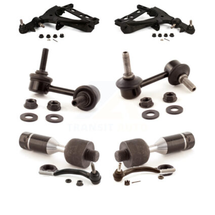 Front Control Arm & Ball Joint Tie Rod End Link Kit (8Pc) For GMC Chevrolet Envoy XL EXT KTR-100593