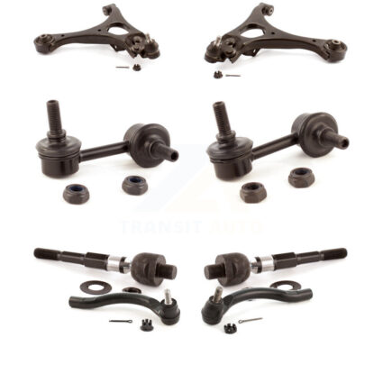 Front Control Arm & Ball Joint Tie Rod End Link Kit (8Pc) For 2006-2011 Honda Civic 1.8L KTR-100596