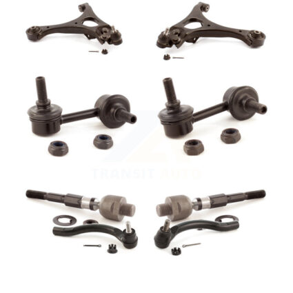 Front Control Arm And Ball Joint Tie Rod End Bar Link Kit (8Pc) For Honda Civic Acura CSX KTR-100598
