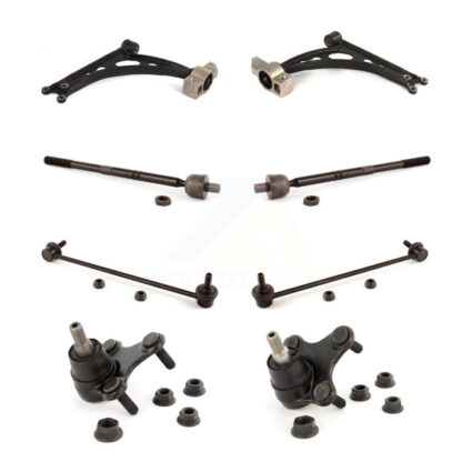 Front Suspension Control Arm Tie Rod End Link Ball Joint Kit (8Pc) For Volkswagen Jetta R KTR-101100