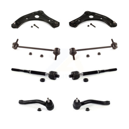 Front Control Arm And Ball Joint Tie Rod End Link Kit (8Pc) For Nissan Micra Versa Note KTR-101685