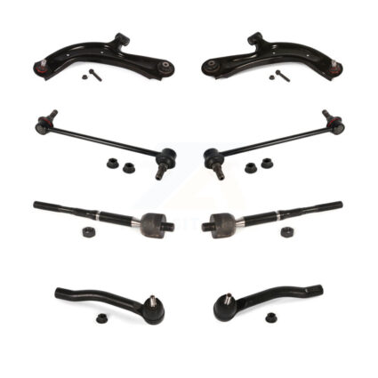 Front Control Arm Ball Joint Tie Rod End Link Kit (8Pc) For Nissan Sentra NV200 Chevrolet KTR-101686