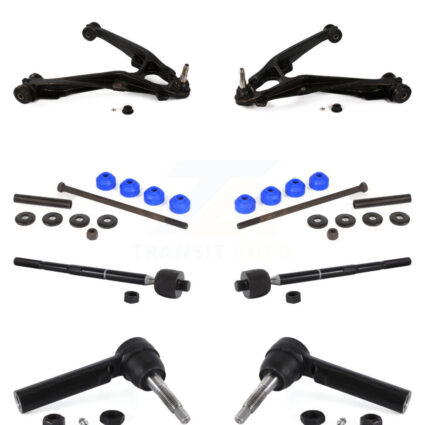 Front Control Arm And Ball Joint Tie Rod End Link Kit (8Pc) For GMC Sierra 1500 Chevrolet KTR-101714