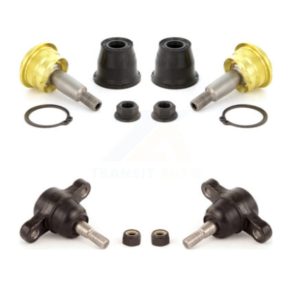 Front Lower & Upper Suspension Ball Joints Kit For Hyundai Sonata Azera Kia Amanti KTR-101773