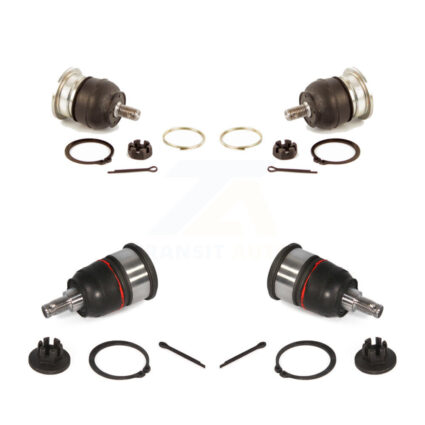 Front Lower & Upper Suspension Ball Joints Kit For 2004-2008 Acura TL KTR-101776