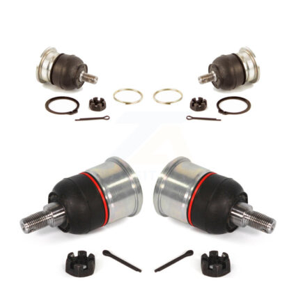 Front Lower & Upper Suspension Ball Joints Kit For 2009-2014 Acura TL KTR-101777