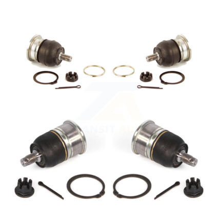 Front Lower & Upper Ball Joints Kit For Honda Accord Acura TL CL Odyssey Isuzu Oasis KTR-101781