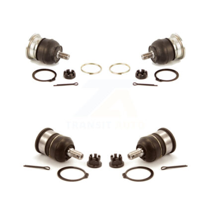 Front Lower & Upper Suspension Ball Joints Kit For Honda CR-V Acura Integra Civic del Sol KTR-101782