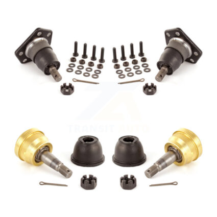 Front Lower & Upper Ball Joints Kit For Chevrolet GMC S10 Blazer Sonoma Jimmy Oldsmobile KTR-101783