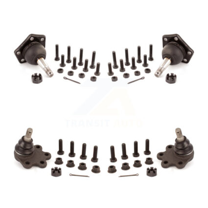 Front Lower & Upper Ball Joints Kit For Chevrolet GMC K1500 Astro Safari K2500 Suburban KTR-101785