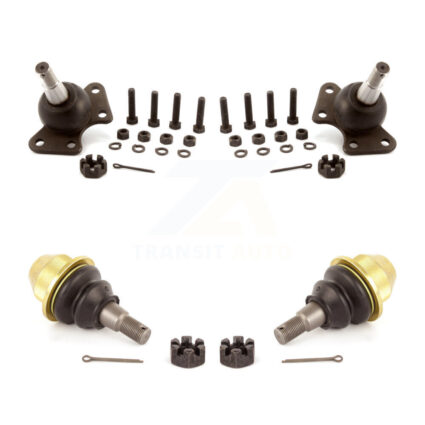 Front Lower & Upper Ball Joints Kit For Chevrolet GMC K3500 Tahoe K1500 Suburban Yukon KTR-101791