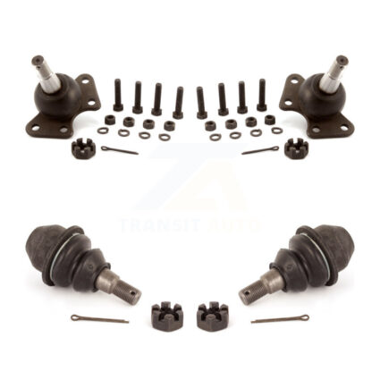 Front Lower & Upper Ball Joints Kit For Chevrolet GMC K3500 Tahoe K1500 Suburban Yukon KTR-101792