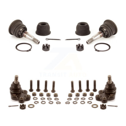Front Lower & Upper Ball Joints Kit For Chevrolet Silverado 1500 GMC Sierra Classic KTR-101793