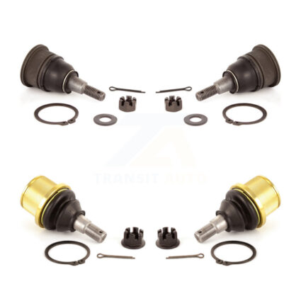 Front Lower & Upper Ball Joints Kit For GMC Chevrolet Savana 2500 Express 3500 4500 KTR-101800