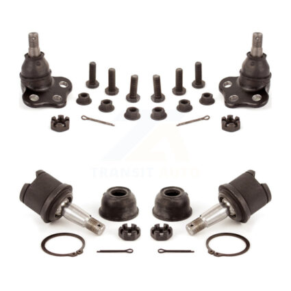 Front Lower & Upper Suspension Ball Joints Kit For Dodge Dakota Durango 4WD KTR-101803
