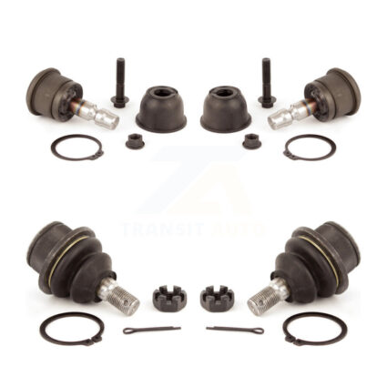 Front Lower & Upper Ball Joints Kit For Ford Ranger Mazda B4000 Explorer Sport Trac B3000 KTR-101813