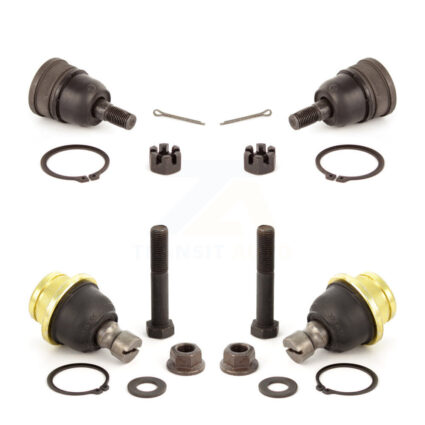 Front Lower & Upper Ball Joints Kit For Nissan Frontier Pathfinder Xterra Suzuki Equator KTR-101831