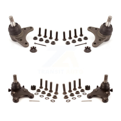 Front Lower & Upper Ball Joints Kit For Chevrolet Colorado GMC Canyon Isuzu i-280 i-290 KTR-101832