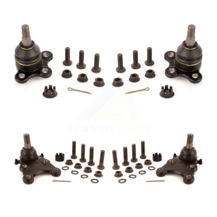 Front Lower & Upper Ball Joints Kit For Chevrolet Colorado GMC Canyon Isuzu i-350 i-370 KTR-101834