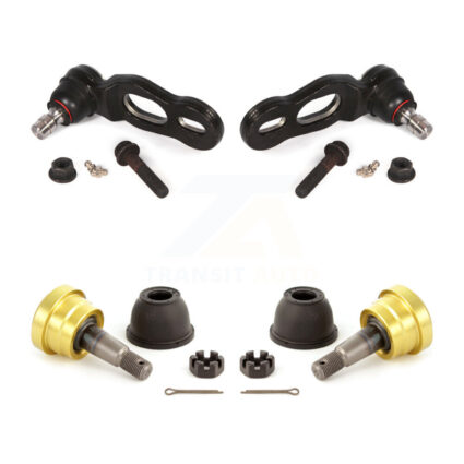 Front Lower & Upper Ball Joints Kit For Mercury Grand Marquis Lincoln Town Car Ford Crown KTR-101836