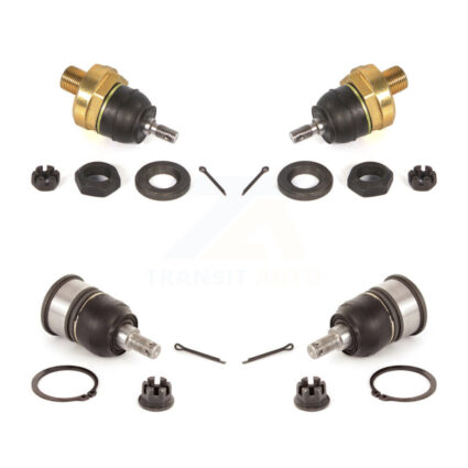 Front Lower & Upper Suspension Ball Joints Kit For Honda Accord Acura TSX RL KTR-101842
