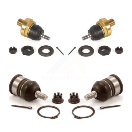 Front Lower & Upper Suspension Ball Joints Kit For Acura Integra Honda CRX KTR-101843