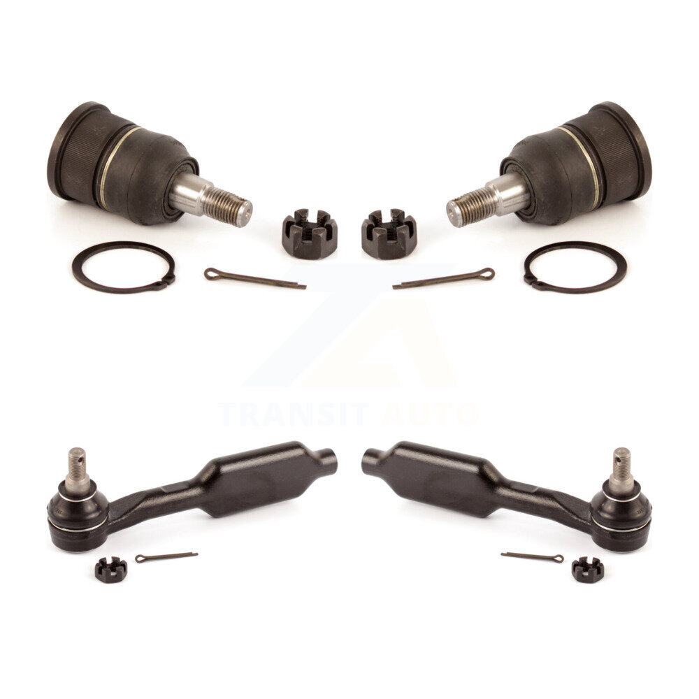 Front Ball Joint & Tie Rod End Kit For 2005-2009 Honda Odyssey With Cast Iron Control Arm KTR-102396
