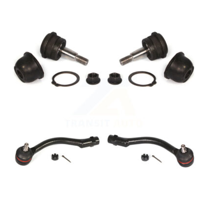 Front Ball Joint Tie Rod End Kit For 12-15 Hyundai Accent Vehicles Manufactured in Korea KTR-102478