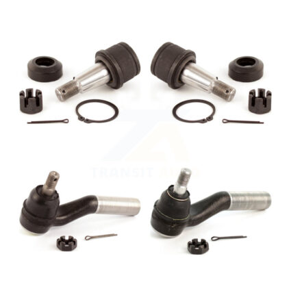 Front Suspension Ball Joint & Tie Rod End Kit For Ford E-350 Super Duty E-250 E-450 E-150 KTR-102509